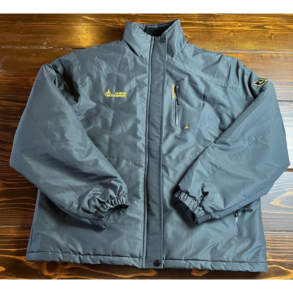 Moerdeng Winter Jacket Men's Size 2XL Gray Unco Boror Vator 189 Waterproof